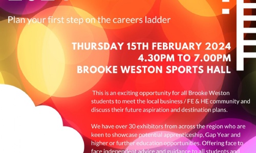 Latest News » Brooke Weston Careers Fair 2024